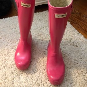 Hunter rain boots